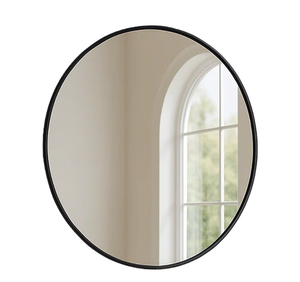 lot 8452 image: 20x20�� round mirror  - Retail $0