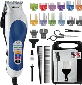 Wahl Color Pro Cordless Rechargeable Hair Clipper and Trimmer Kit.  - Retail: $0