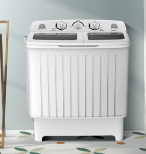 20 Ibs Portable Washing Machine with Built-inGravity Drain - Retail: $0