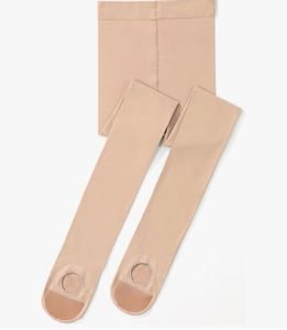 lot 2066 image: Girls Convertible Ballet Tights, 50D Ultra Soft Professional Transition Dance Tights for Ballet