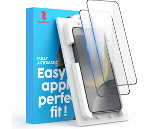 lot 2083 image: Compatible with Samsung Galaxy S25 Plus Screen Protector Clear,100% Fingerprint UnlockShatterproofAnti-Fingerprint 3D Full Coverage 9H Screen Protector,Easy Installation,2 Pack