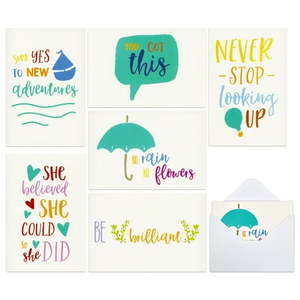 lot 2092 image: 48 Count Motivational Cards with Quotes for Kindness Gifts  Inspirational Notes and Envelopes  4x6