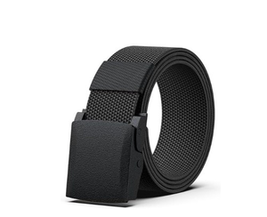 lot 2141 image: owlrun Tactical Belt Nylon Ratchet Work Belt Adjustable with Automatic Slide Buckle Belt Waist Clip Fan