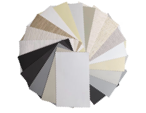 lot 2145 image: 100% Blackout Multicolor Fabric Samples for Roller Shades