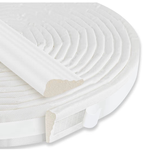 lot 2225 image: 236 Wedge-Shaped Foam Window Seal Strip, Door Weather Stripping, Soundproof Front Door Frame Seal, Self-Adhesive Winter Insulation for Doors & Windows, Draft Stopper Gap Filler, White