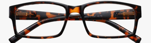 lot 2247 image: Rectangle Reading Glasses for Men and Women with Spring Hinges Clear Lens Readers