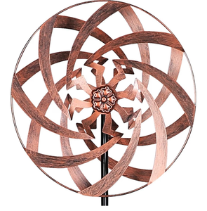lot 2252 image: Wind Spinners for Yard and Garden Decor, Metal Kinetic Wind Sculptures Perfect for Outdoor Lawn Patio Decoration 63 x 13