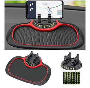 lot 2269 image: Multifunction Car Anti-Slip Mat with Auto Phone Holder and Extra Large Pad for Phones, Keys, Gadgets