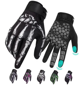 lot 2312 image: RIGWARL Motorcycle Gloves for Men Women Touchscreen, Lightweight Dirt Bike Glove Non-Slip, Skeleton Motorcycle Riding Glove