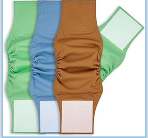 lot 2343 image: MICOOYO Belly Bands for Male Dogs, Reusable Dog Diapers Male, Washable Doggy Diapers for Puppy Training, Incontinence, Marking, XL, Pack of 3