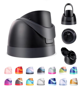 lot 2348 image: Replacement Lid for Owala, Compatible with Owala Cup 16oz 24oz 32oz 40oz, One Button Water Bottle Top Lid Replacement Accessory, Leakproof, BPA-Free (Black)