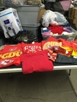 Lot of Chiefs Shirts and Socks