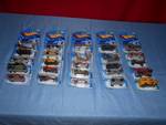 25 Hot Weels Cars In Packages Lot
