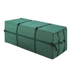 lot 60031 image: Christmas Tree Storage Bag- For up to 9 FT Artificial Trees- Quality Green Canvas & Binding Straps- Protects Holiday Decorations by Tiny Tim Totes