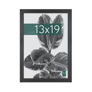 lot 60039 image: MCS Studio Gallery 13x19 Picture Frame Black Woodgrain Engineered Wood, Rectangle Photo Frame for Photos, Posters & Art Prints (1-Pack)