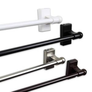 lot 60048 image: Rod Desyne Mag48-15 716 in Magnetic Rod, 48-84 inch, Satin Nickel