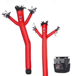 lot 61000 image: VEVOR Inflatable Tube Man Set, 6 ft Tall, Wacky Waving Inflatable Dancing Tube Guy with 115 HP Blower, PP Shell IPX3 Waterproof Blower Fan, for Outdoor Advertising Business Store Party