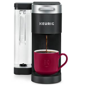 lot 61009 image: Keurig K-Supreme Single Serve K-Cup Pod Coffee Maker, MultiStream Technology, 4 Brew Sizes, 66oz Dual-Position Removable Reservoir, Black TESTED POWERS ON