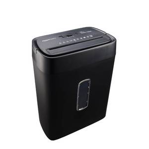lot 62011 image: Amazon Basics 12-Sheet Cross-Cut Paper and Credit Card Shredder with Overheat Protection, Black (New Model)