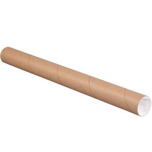lot 62053 image: AVIDITI Shipping Tubes 2L x 18W, 50-Pack  Cardboard Mailing Tube for Packing, Shipping and Mailing 218