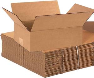 lot 62054 image: BOX USA Shipping Boxes Medium 12L x 9W x 4H 25-Pack - Corrugated Cardboard Box for Moving, Mailing, Packing, Packaging and Storage