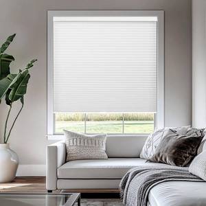 lot 63010 image: Chicology Cordless Cellular Shade  Light Filtering  Morning Mist  64 W X 64 H