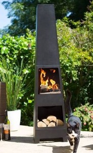 La Hacienda Fired Up Liberty Steel Chiminea