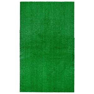 lot 17014 image: Garland Rug Artificial Grass 3 Ft. X 5 Ft. Large IndoorOutdoor Area Rug Green -Lush Green, Durable, and Low-Maintenance for Patios, Lawns, and More
