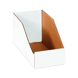 lot 13036 image: Box USA Storage Bins Small 9L x 4W x 4 12H 50-Pack - Corrugated Cardboard Box for Shipping, Moving, Mailing, Packing, Packaging and Storage