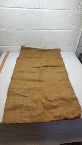 lot 108 image: Natural Burlap Fabric Sheet