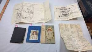 lot 115 image: 1950s US Air Force J35 Turbojet Engine Technical Documents