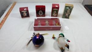 lot 136 image: Holiday Ornament Collection - Waterford & Festive Figures