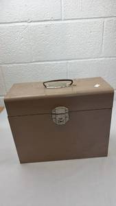 lot 139 image: Industrial Metal File Box with Hanging Rod