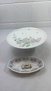 lot 148 image: Decorative Porcelain Serving Set - Floral Design
