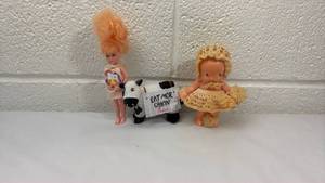 lot 184 image: Chick-fil-A Promotional Dolls with Cow Mascot Set