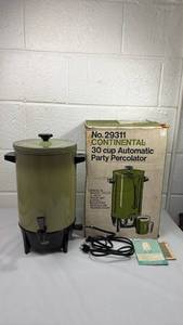 Continental 30-Cup Party Percolator Model 29311