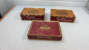 lot 33 image: El Roi-Tan Cigar Boxes - The Cigar That Breathes