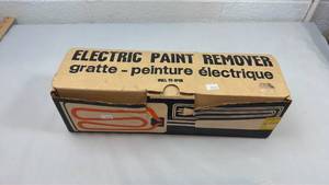 lot 35 image: Electric Paint Remover Tool with Box and Manual