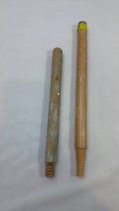 lot 60 image: Wooden  handles