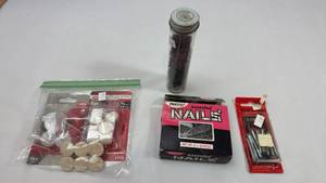 lot 65 image: Mixed Hardware Lot - Presto Nails and ACE Supplies