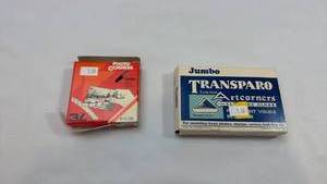 lot 77 image: Photo Corner and Transparo Adhesive Lot