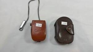 lot 80 image: Kalimar Light Meter with Leather Case and Chain