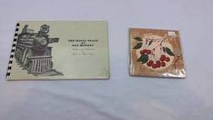 lot 201 image: The Magic Train at Sad Monkey Book & Cherry Journal Set