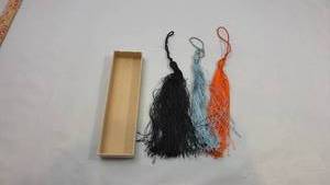 lot 234 image: Decorative Silk Tassels Set with Box