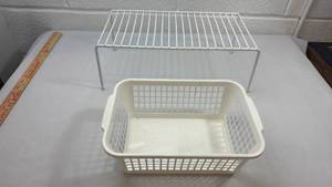 lot 249 image: White Wire CD Storage Rack