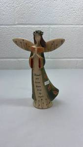 lot 252 image: Decorative Angel Figurine with Friendship Quote
