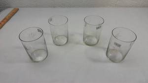 lot 270 image: Star Pattern Crystal Shot Glasses Set