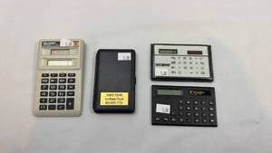 lot 284 image: Pocket Calculator Collection - Sharp, Discover, Verbatim