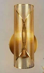 lot 27678 image: Curl Pendant Light, Gold