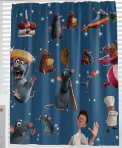 Disney Ratatouille Movie Shower Curtain